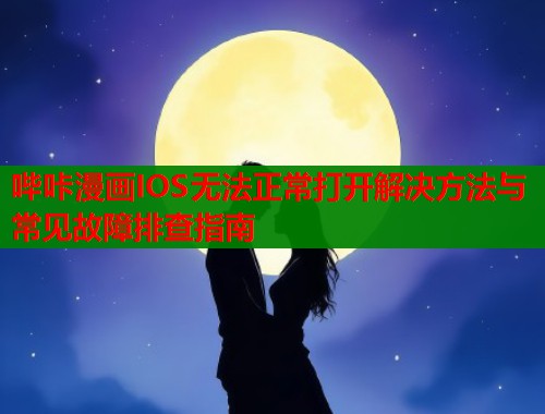 哔咔漫画IOS无法正常打开解决方法与常见故障排查指南