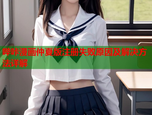 哔咔漫画仲夏版注册失败原因及解决方法详解